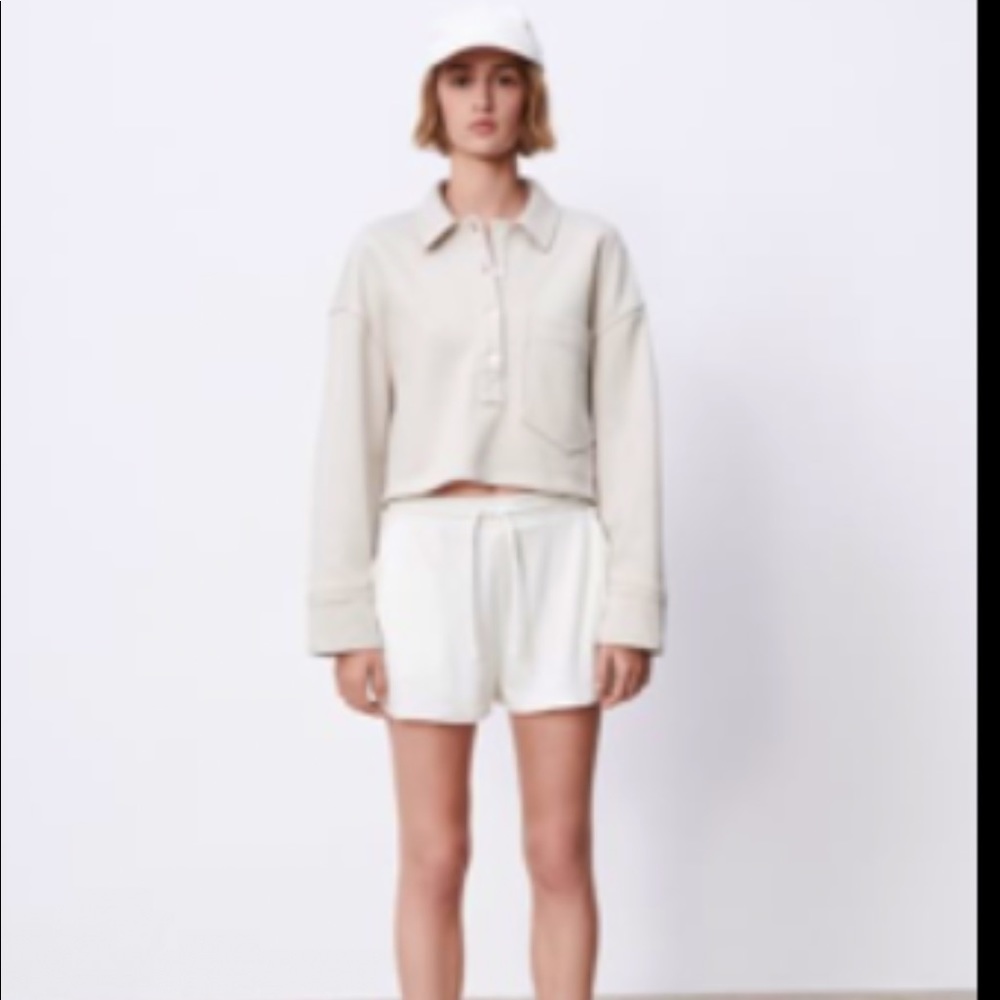 Cropped sweater